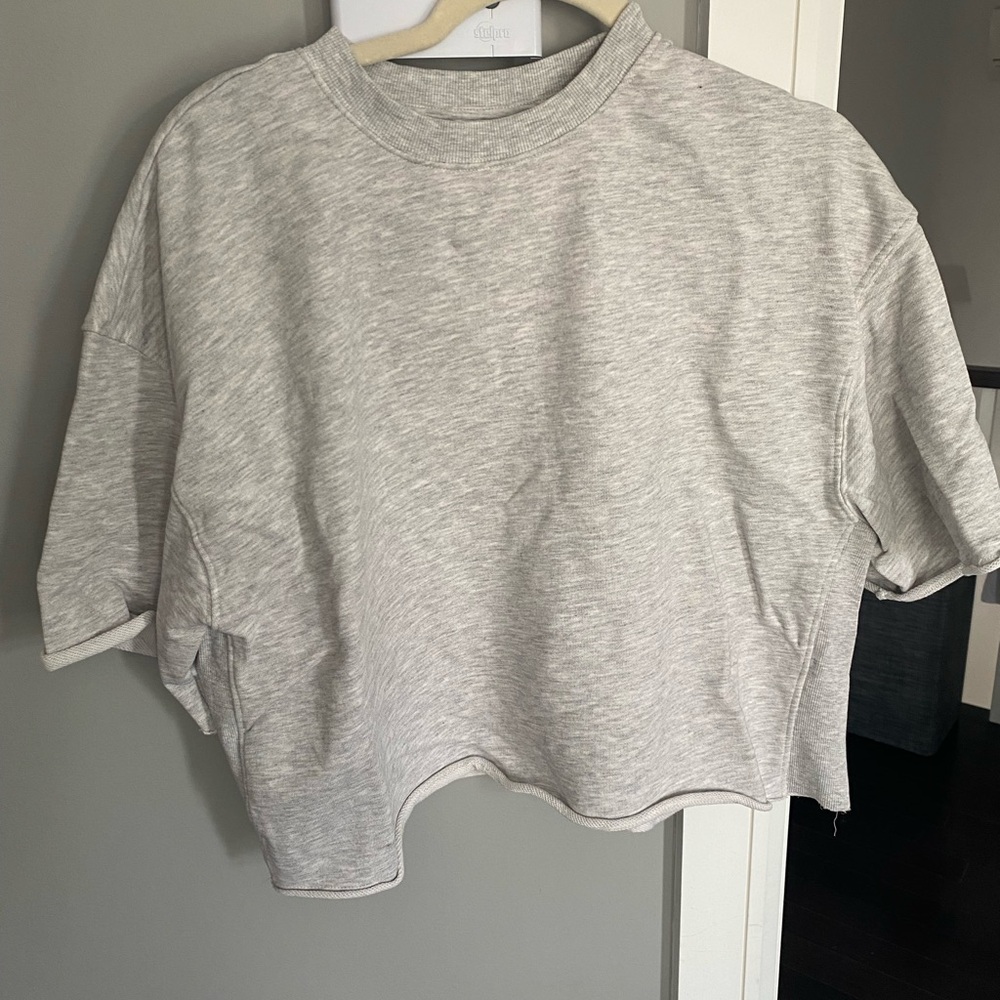 Zara Light Gray Sweatshirt